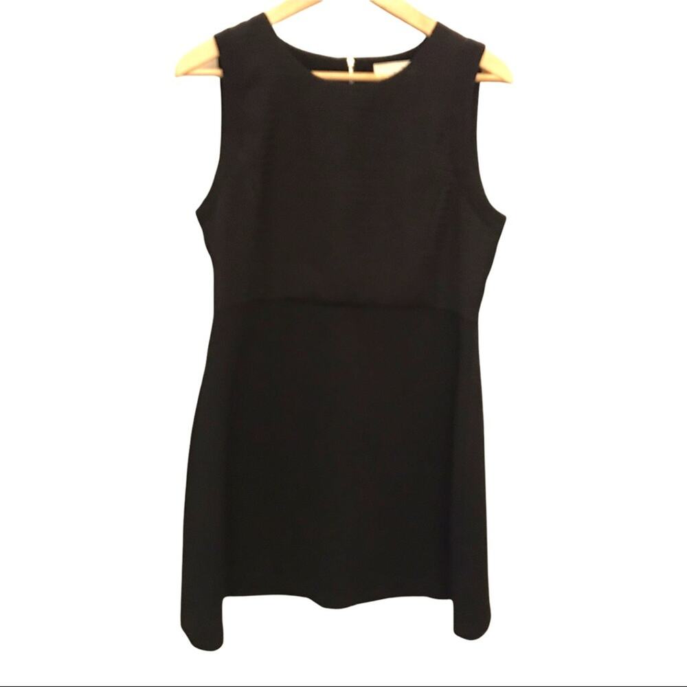 Elodie Sleeveless Black Fit Flare Dress Size Large Women